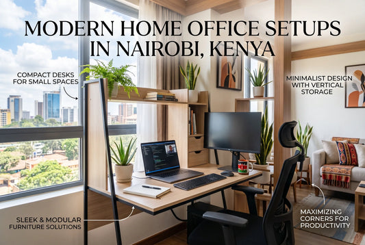 Maximizing Productivity in Small Spaces: Top WFH Desk Solutions for Kenyan Homes