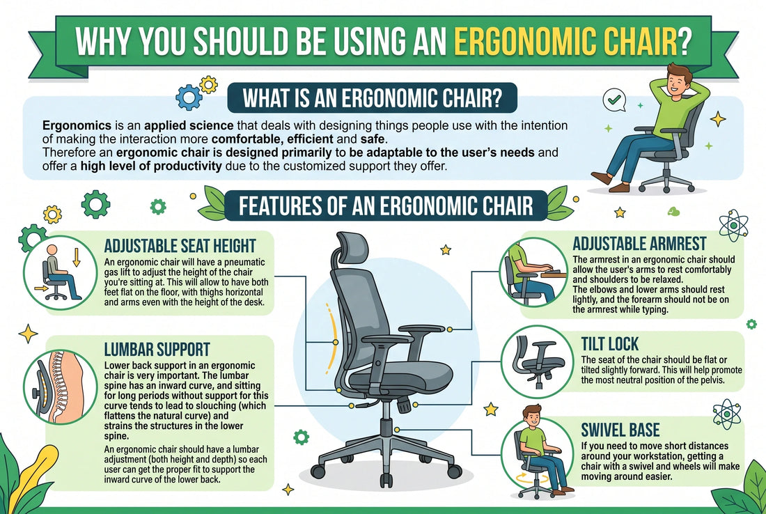 Why You Should Be Using an Ergonomic Chair