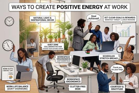 Ways to Creat Positive Energy at Work