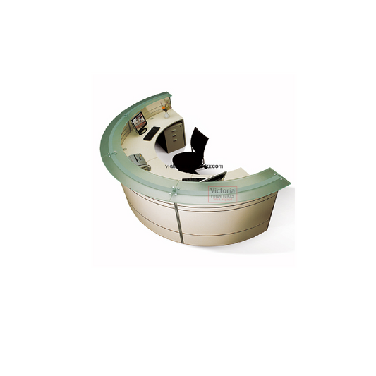 RC-D1-BG-TG - RECEPTION DESK image 0