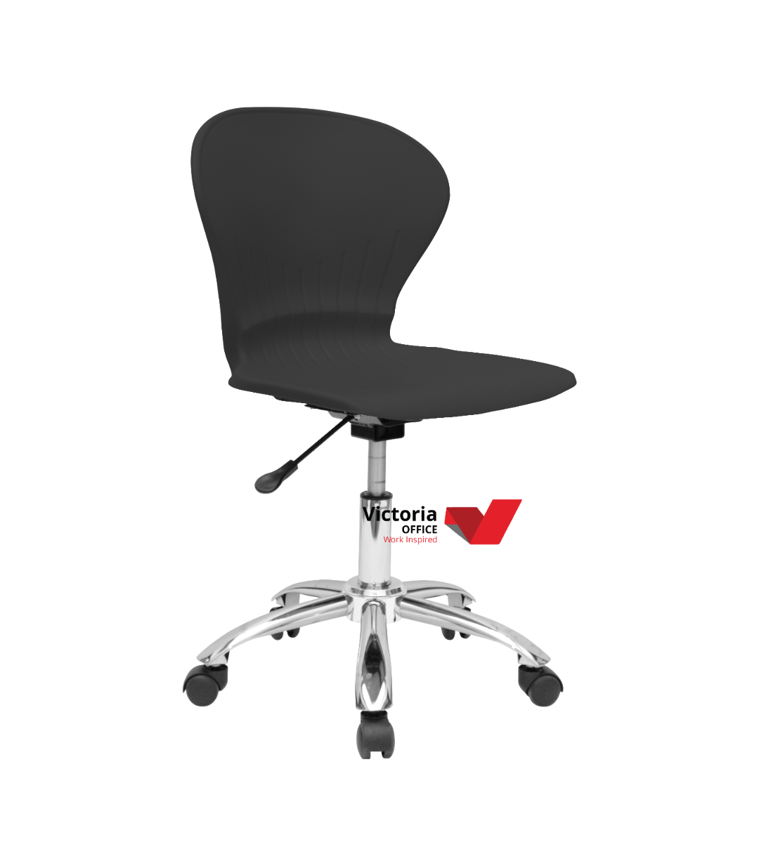 PLASTIC CHAIR SWIVEL	MODEL:5D001B3 - Black image