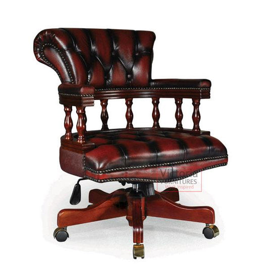 W033 - CHESTERFIELD CHAIR image 0