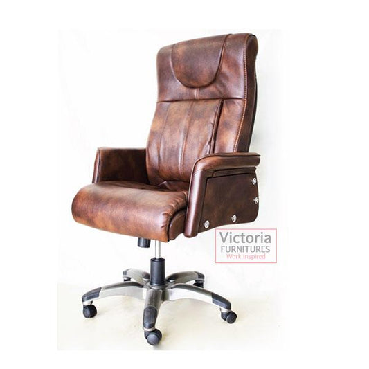 HF 554 - HIGH BACK LEATHERETTE CHAIR image 0