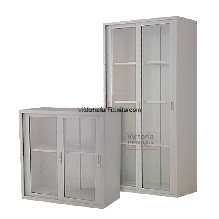 SLIDING GLASS DOOR CUPBOARD image 1