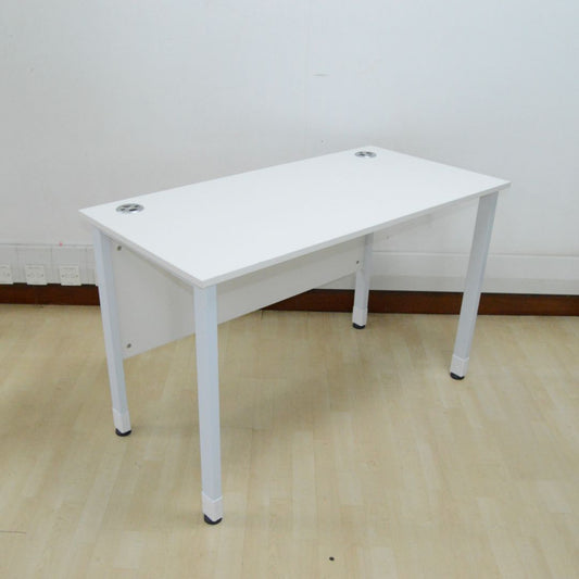TT1260 I Straight Desk I White image 0