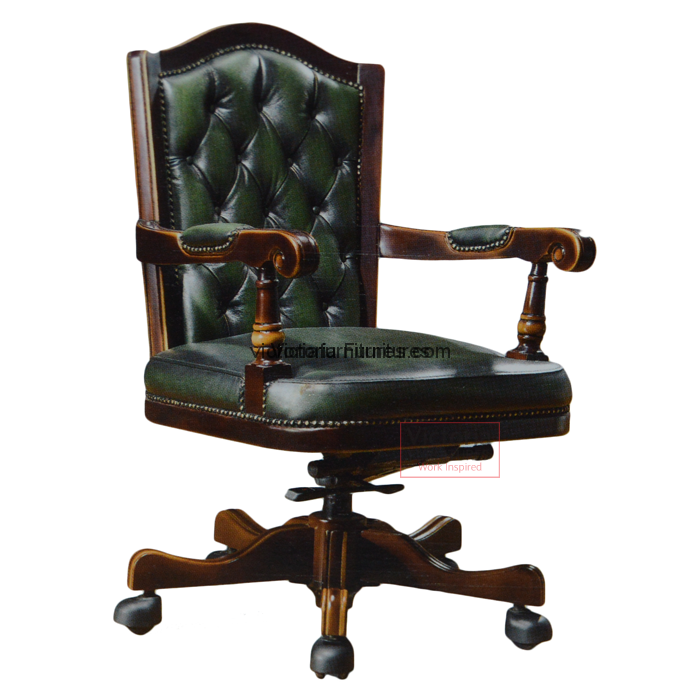 B10 - CHESTERFIELD CHAIR image 0