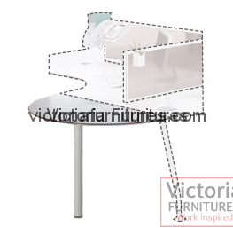 UNHR 1400 - HALF ROUND TABLE image 1