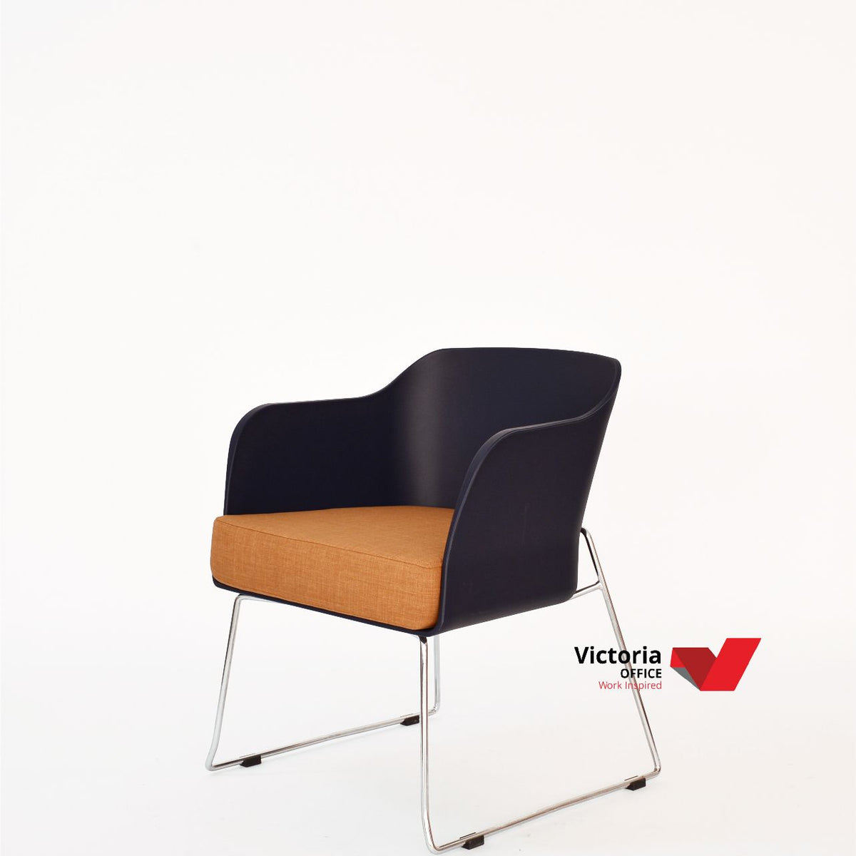 Plastic Cantilever Office Chair CT-600 – view 2