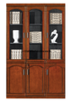 N25-C - 3 DOOR WOODEN OFFICE CABINET image 0