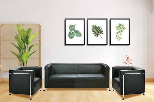 238 - SINGLE SEATER OFFICE SOFA image 0