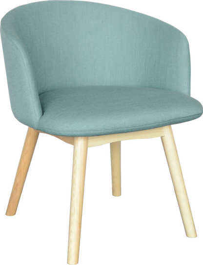 Fabric Office Chair W-003 in Green