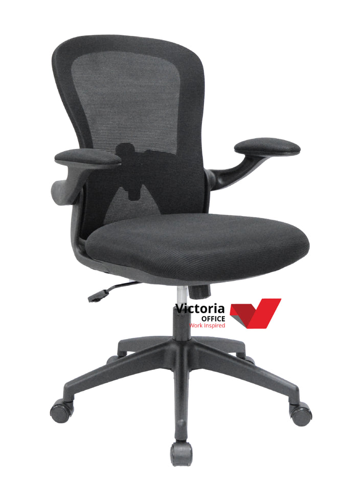 Mesh Medium-Back Office Chair 2403M in Black