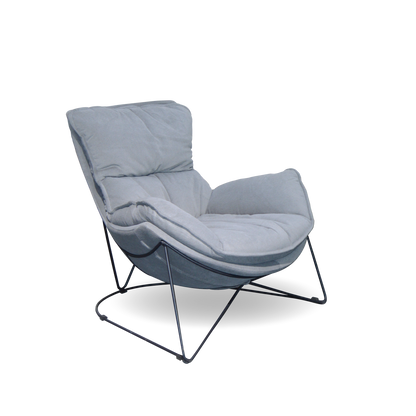 Fabric Breakout Chair CH-061# in Grey