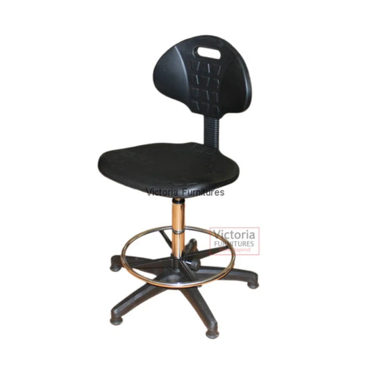 Office Chair – PU Leather, Black – SL009