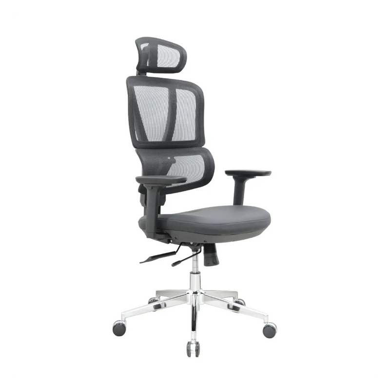 High-Back Office Chair – Mesh, Black – FLEXON-MP