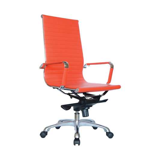 High-Back Swivel Office Chair – PU Leather – H2235 - SUNNY HL