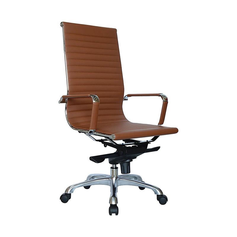 High-Back Swivel Office Chair – PU Leather – H2235 - SUNNY HL