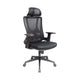 High-Back Swivel Office Chair – Black – TOBE-H