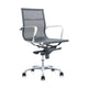 Medium-Back Swivel Office Chair – Mesh, Black – SUNNY MM