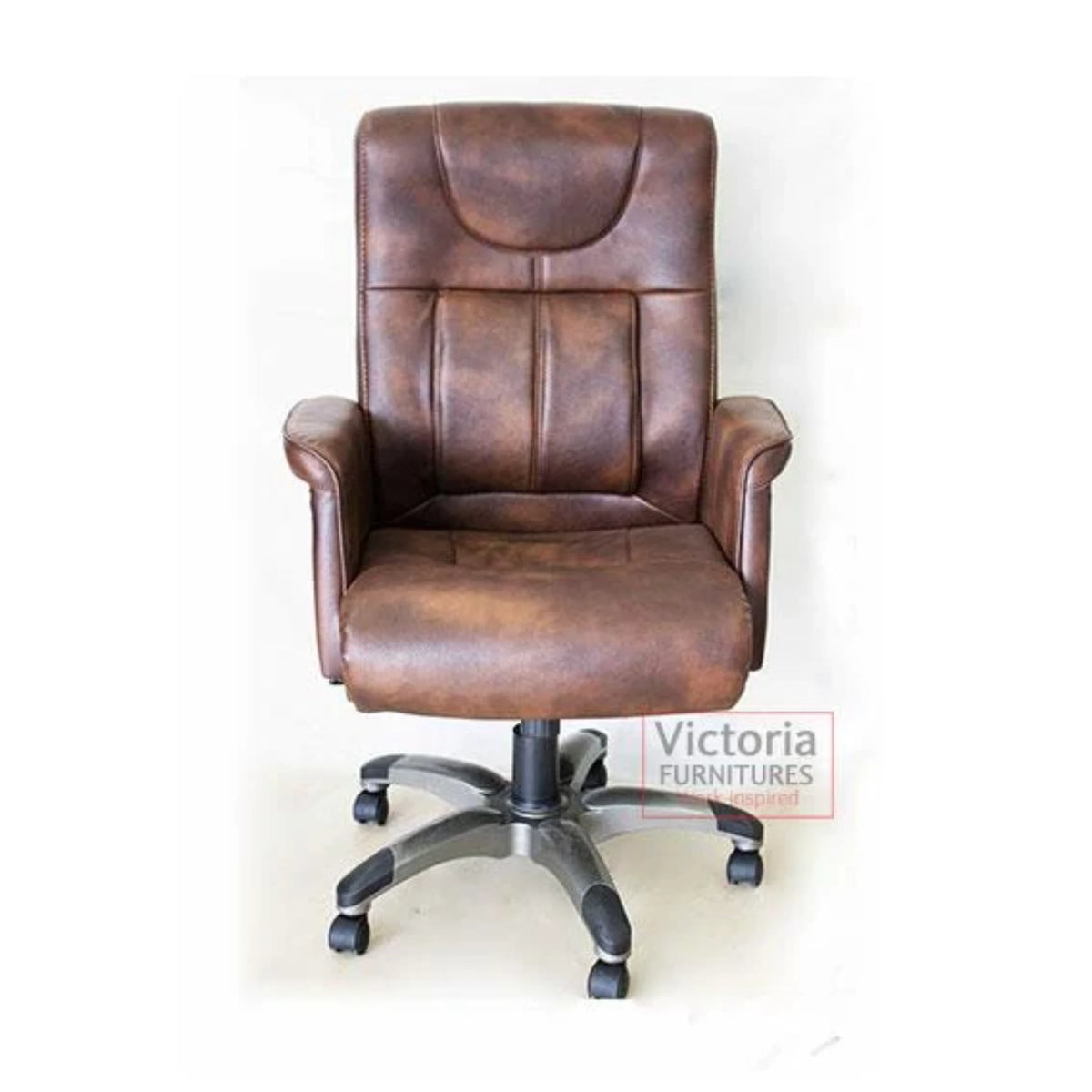 High-Back Office Chair – PU Leather – HF-554