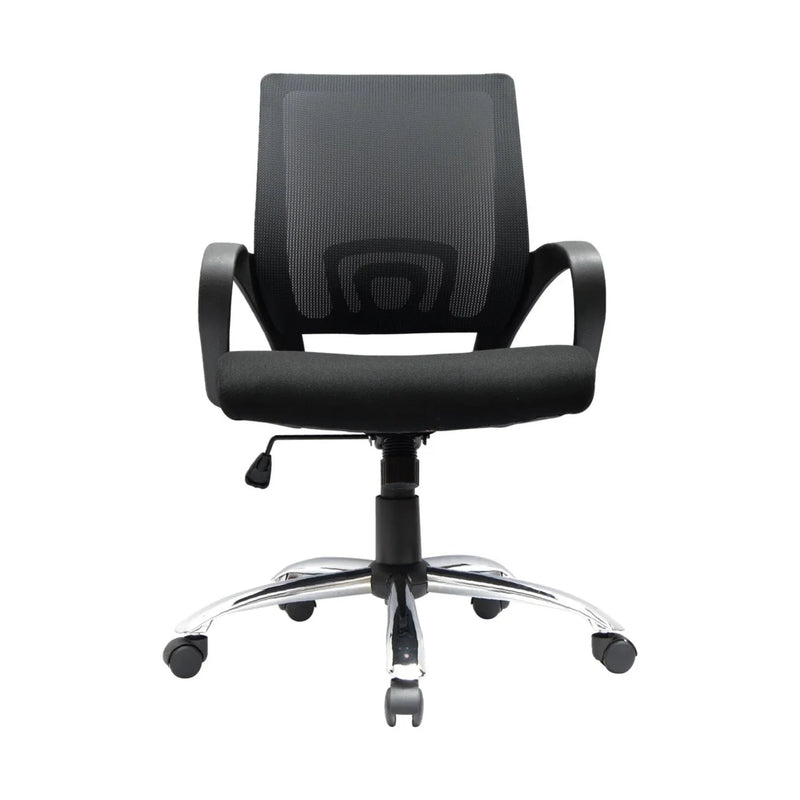 Swivel Office Chair – Mesh, Black – 6349M