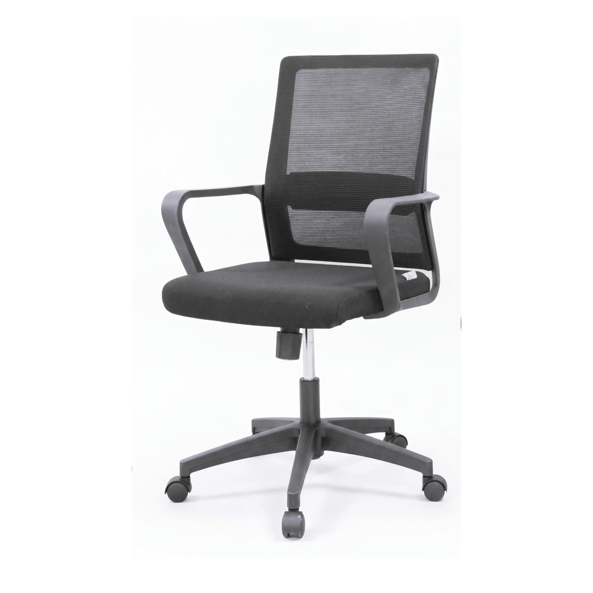 Medium-Back Office Chair – Mesh, Black – B729