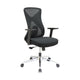 Medium-Back Office Chair – Mesh, Black – DQ-1913BDC