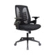 Medium-Back Swivel Office Chair – Black – FALIT-M