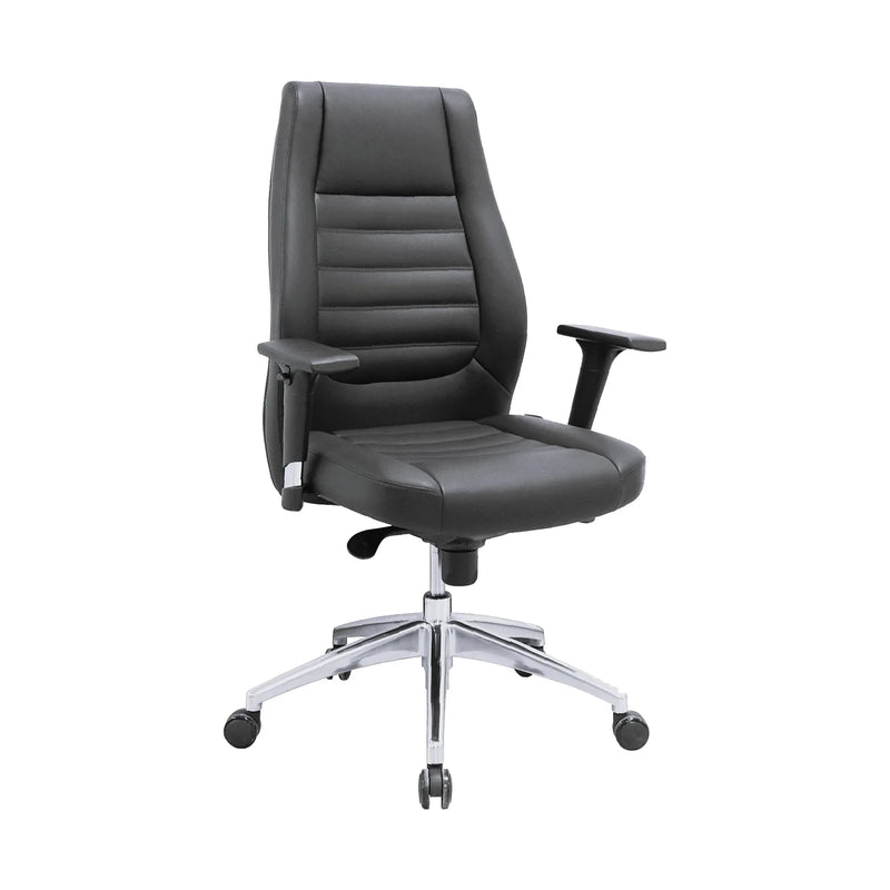 PU Leather Medium-Back Office Chair D-007B