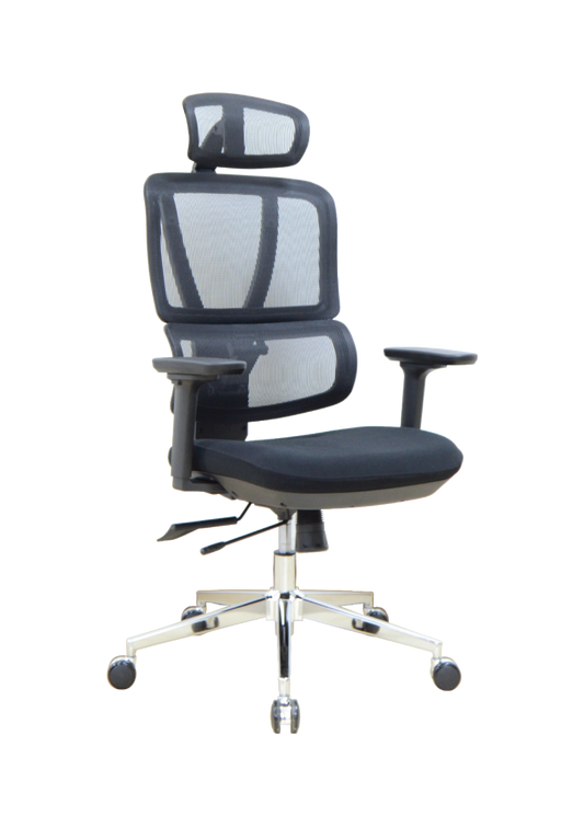 FLEXON CHAIR (Mesh Back & Fabric Seat) image 0