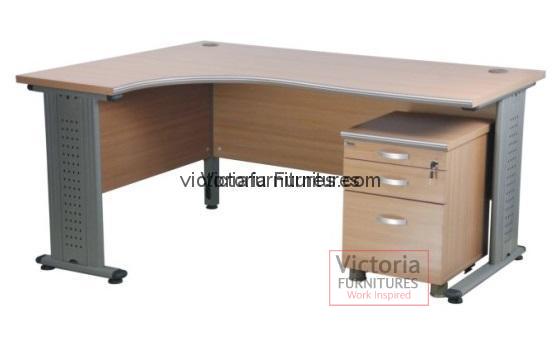 A1 - L SHAPED OFFICE DESK image 0