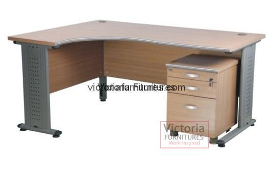 A1 - L SHAPED OFFICE DESK image 0