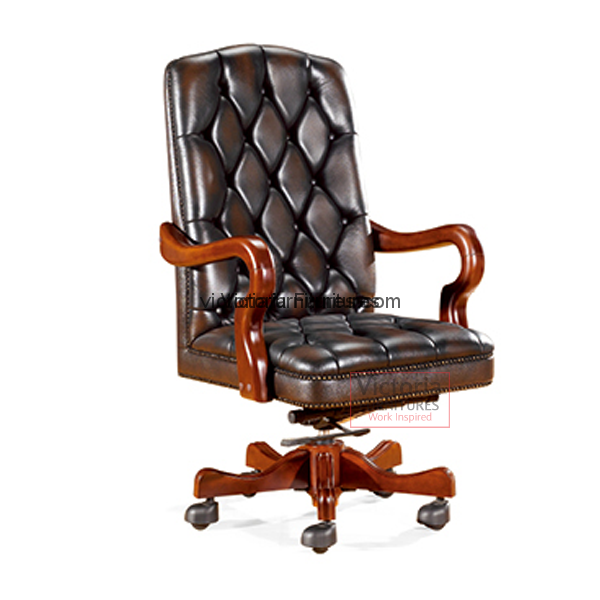 A137 - CHESTERFIELD CHAIR image 0