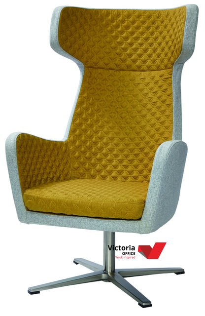 B348-2 -SWIVEL CHAIR - Yellow image