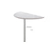 UNHR 1400 - HALF ROUND TABLE image 0