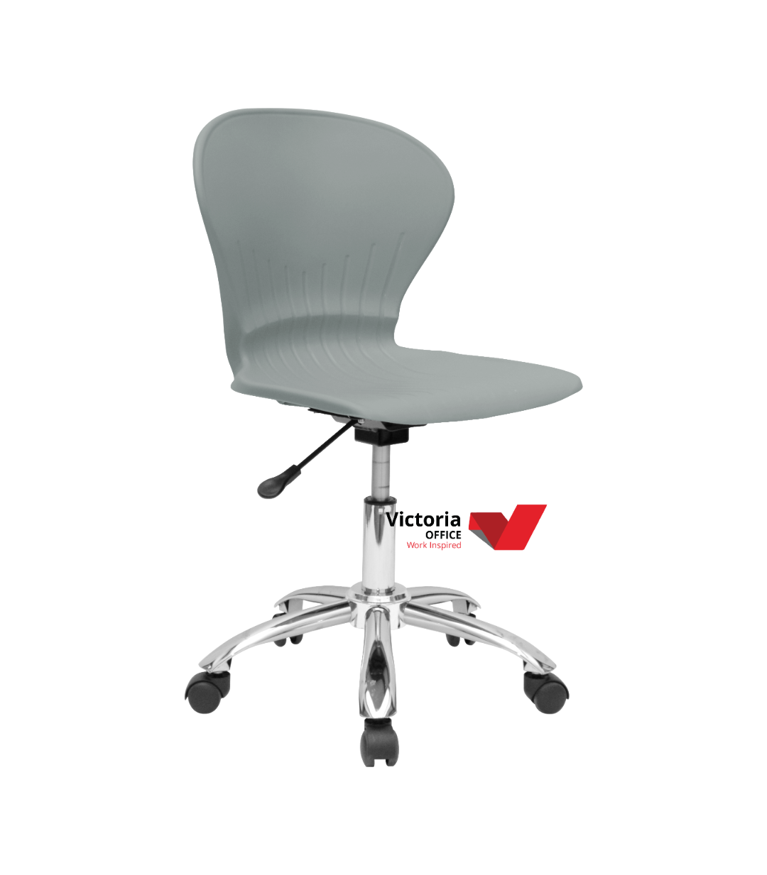 PLASTIC CHAIR SWIVEL	MODEL:5D001B3 - Grey image