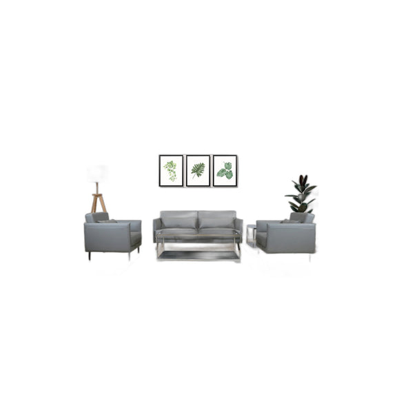 PU Leather 3-Seater Sofa DA8136