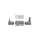 PU Leather 3-Seater Sofa DA8136