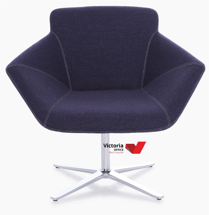 B353 - SWIVEL CHAIR - Blue image