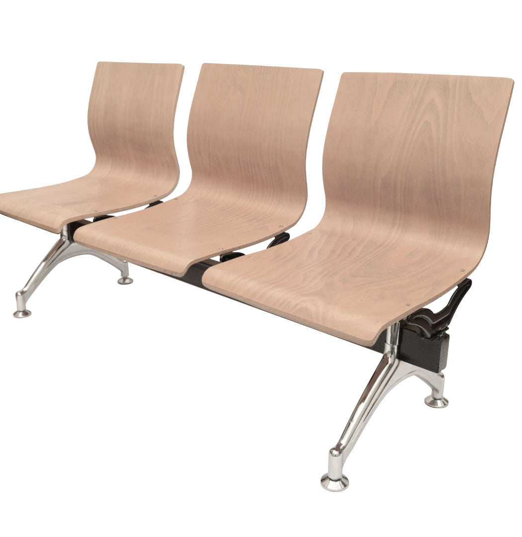 Chrome 3-Seater Bench LB-W113