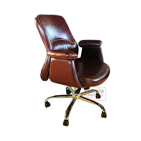 Medium back Leatherette chair, DH 021-1 image 0