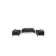 OFFICE SOFA 3+1+1 Available in Dark Grey and Black only - S143