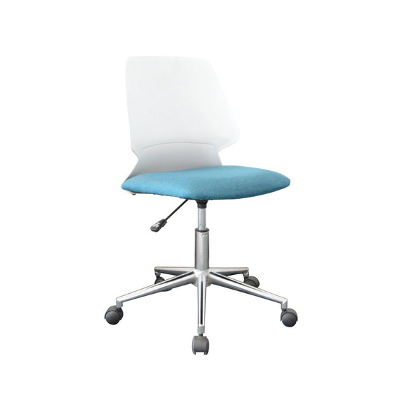 Padded chair without arms Colours: Blue/Orange - 3117