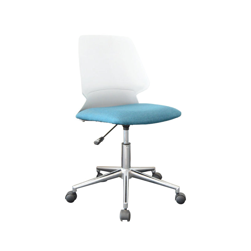 Padded chair without arms Colours: Blue/Orange - 3117