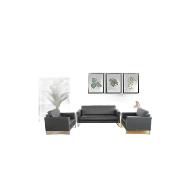 PU Leather Sofa SJ532
